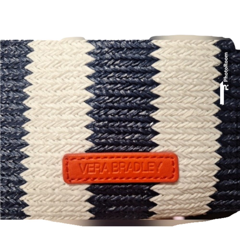 Lost in the 🔥 
Vera Bradley Striped Straw Wristlet - Picture 2 of 5